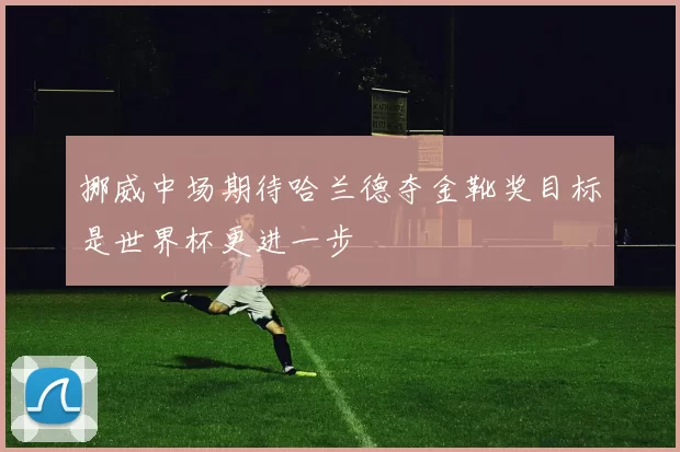 挪威中场期待哈兰德夺金靴奖目标是世界杯更进一步